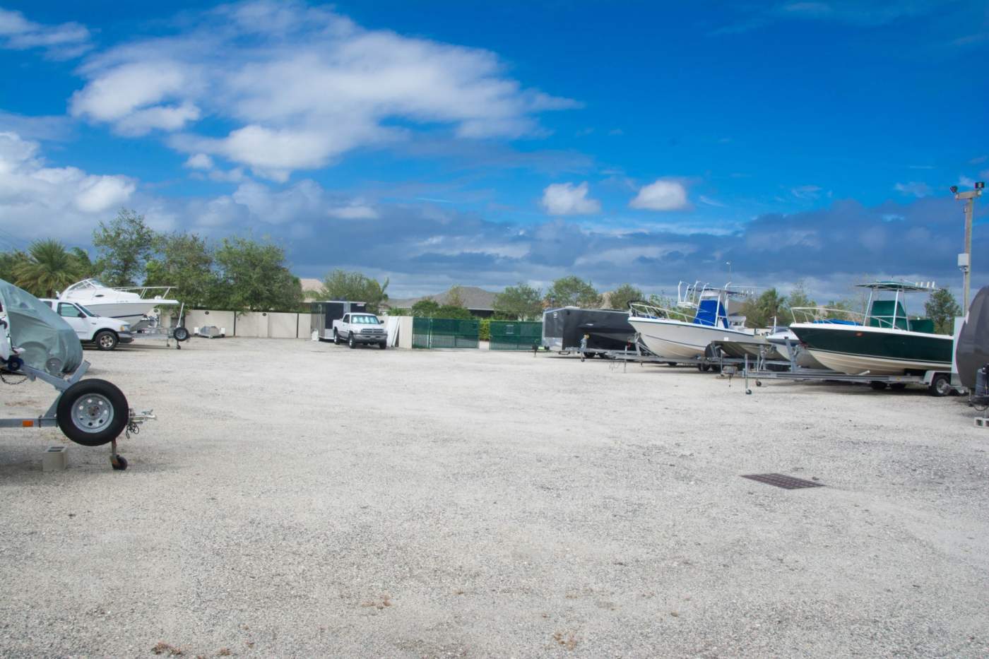 RV and Boat Storage Lot